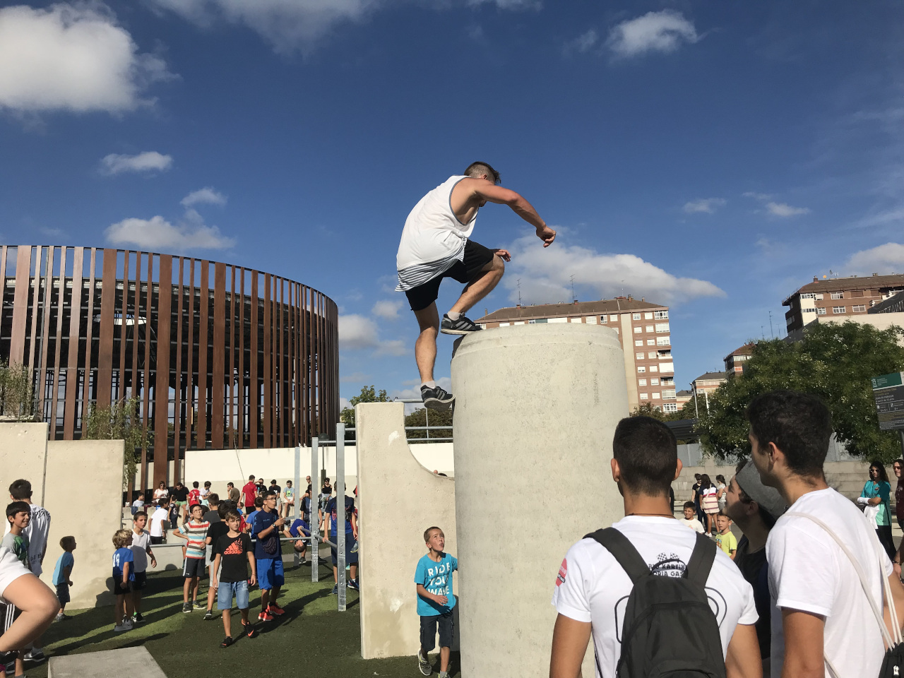 Parque Parkour en Lakuabizkarra