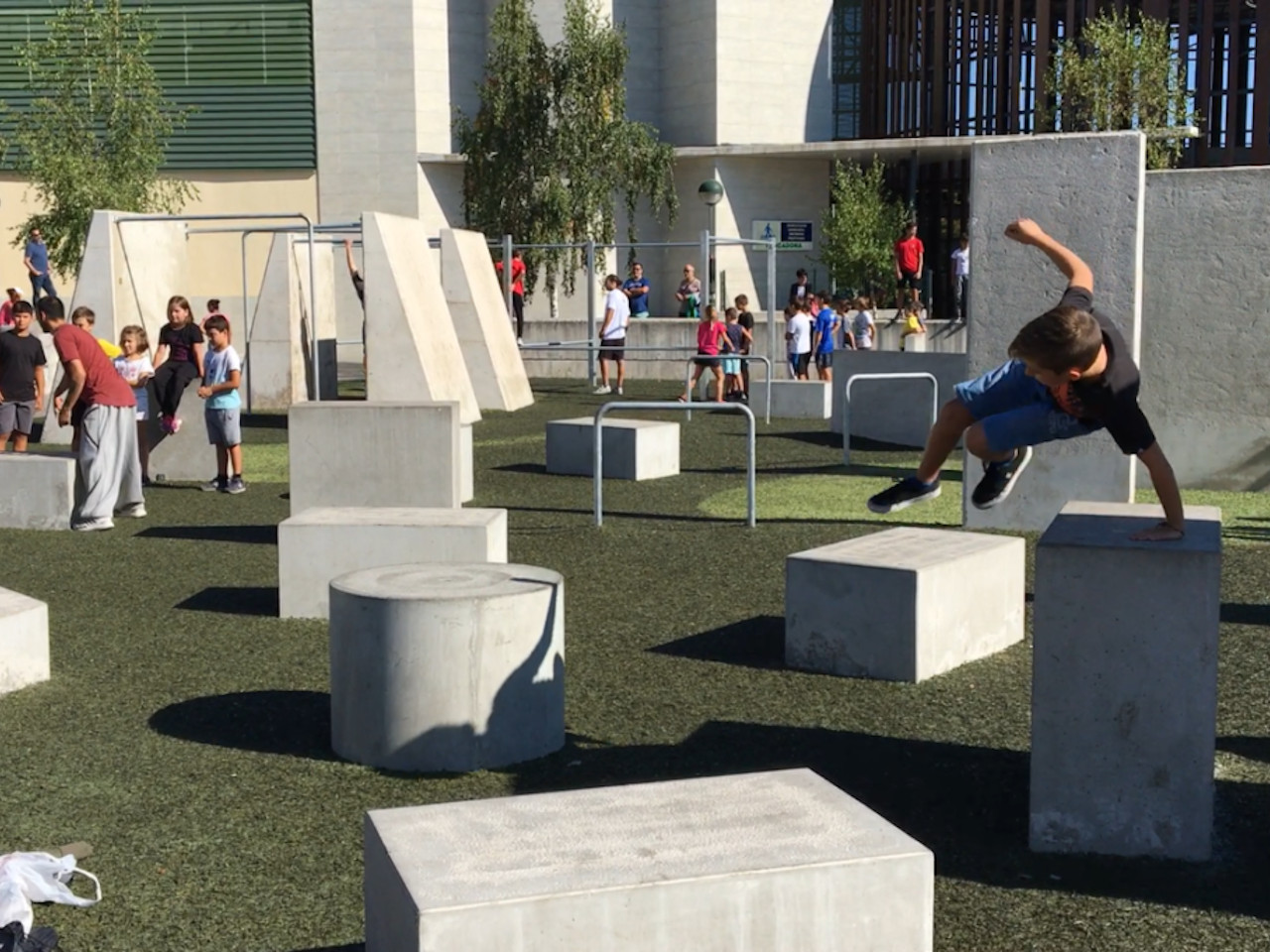 Parque Parkour en Lakuabizkarra